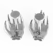 Load image into Gallery viewer, Fashion Skull Hand Bone Stud Earrings Stainless Steel Creative Punk Piercing Jewelry Women Men Cool Body Accessories