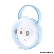 Load image into Gallery viewer, Baby Pacifier Box Pacifier Clip PP Plastic Soother Container Holder Box Travel Storage Case Holder Pacifier Storage Nipple Case