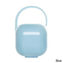 Load image into Gallery viewer, Portable Baby Pacifier Box Infant Soother Container Holder Box Travel Storage Case Holder Pacifier Storage Nipple Cradle Case