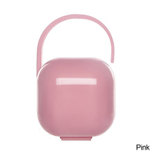 Load image into Gallery viewer, Portable Baby Pacifier Box Infant Soother Container Holder Box Travel Storage Case Holder Pacifier Storage Nipple Cradle Case