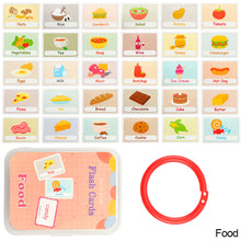 Load image into Gallery viewer, Kids English Learning Flashcards Educational Cards Montessori Flashcards Cognitive Toys Picture Memorise Games Gifts for Children