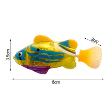 Load image into Gallery viewer, Electric Fish Cat Interactive Toy with Light Water Swimming Robot Fish Toy Pet Playing Toys