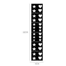 Load image into Gallery viewer, Nail Art Strip Hollow Nail Art Spray Template DIY Hand-painted Nail Art Sticker Hollow Nail Sticker Nail Art Decoration