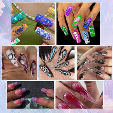 Load image into Gallery viewer, 8ml Nail Art Phototherapy Smudge Glue Transparent Gradient Smudge Liquid Nail Art Tools Manicure Accessories