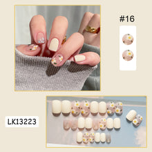 Load image into Gallery viewer, 24pcs/set Multicolor Cute Nail Patches Fake Nail Pieces Removable Fake Nails Extension Nail Art Accessories