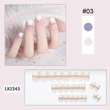 Load image into Gallery viewer, 24pcs/set Multicolor Nail Pieces Fake Nail Patches Removable Fake Nails Extension Nail Art Accessories