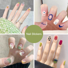 Load image into Gallery viewer, 24pcs/set Small Fresh Nail Patches Multicolor Nail Pieces Removable Fake Nails Extensions Nail Art Accessories