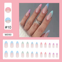 Load image into Gallery viewer, 24pcs/set Nail Pieces Personalized Exaggerated Nail Patch Removable Fake Nails Extensions Nail Art Accessories