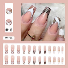 Load image into Gallery viewer, 24pcs/set Nail Pieces Personalized Exaggerated Nail Patch Removable Fake Nails Extensions Nail Art Accessories