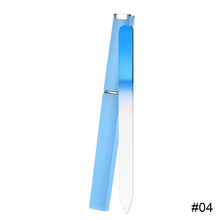 Load image into Gallery viewer, Frosted Glass Nail File Colored Crystal Glass Nail File Polishing Strip Manicure Polishing Tools Nail Art Accessories