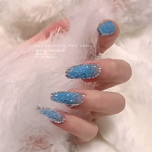 Load image into Gallery viewer, Nail Art Symphony Mermaid Bead Glass Bead Nail Art Jewelry Multicolor Crystal Beads Nail Stickers Nail Decoration Beads
