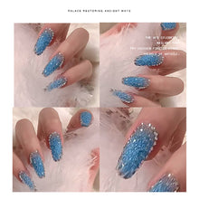 Load image into Gallery viewer, Nail Art Symphony Mermaid Bead Glass Bead Nail Art Jewelry Multicolor Crystal Beads Nail Stickers Nail Decoration Beads