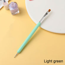 Load image into Gallery viewer, Dual-ended Nail Pen Dual-purpose Nail Paint Pen Spot Drill Pen Manicure Draw Paint Pen Nail Art Tools