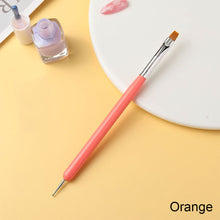 Load image into Gallery viewer, Dual-ended Nail Pen Dual-purpose Nail Paint Pen Spot Drill Pen Manicure Draw Paint Pen Nail Art Tools