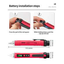 Load image into Gallery viewer, ANENG VC1010 Digital AC Voltage Detectors Smart Non-Contact Tester Pen Meter 12-1000V Current Electric Sensor Test Pencil