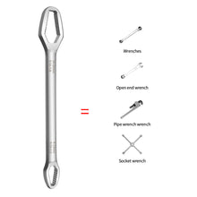 Load image into Gallery viewer, Multifunctional Torx Wrench Self-Tightening Universal Adjustable Wrenchs Double-Head Multi-Purpose Spanner
