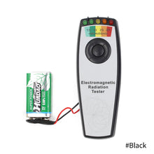 Load image into Gallery viewer, Portable Handheld 5 LED EMF Gauss Meter KII K2 Electromagnetic Radiation Detectors Gauss Detector EMF Magnetic Field Detector