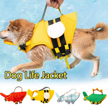 Load image into Gallery viewer, XS-XXL Summer Pet Dog Life Jacket Reflective Pet Life Harness Vest Swim Suit Clothes Clothing for Small Medium Large Dogs
