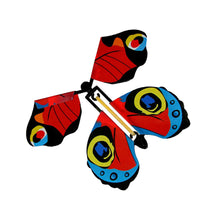 Load image into Gallery viewer, 1Pc Magic Butterfly Wind Up Rubber Band Flying Butterfly Party Magic Trick Toy Magic Props Magic Tricks For Kids Surprise Gifts