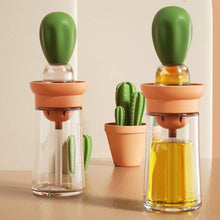 Load image into Gallery viewer, 180ml Kitchen Silicone Oil Bottle Oil Brush Baking Barbecue Grill Oil Brush Dispenser Pastry Steak Oil Brushes Kitchen Baking BBQ Tool