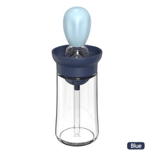 Load image into Gallery viewer, 180ml Kitchen Silicone Oil Bottle Oil Brush Baking Barbecue Grill Oil Brush Dispenser Pastry Steak Oil Brushes Kitchen Baking BBQ Tool
