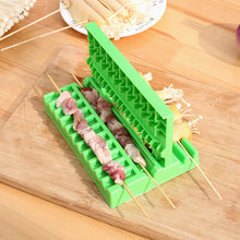 Load image into Gallery viewer, Barbecue Stringer Box Machine Skewers Kebab Maker Beef Pork Meat Vegetables String Grill Kitchen Accessories Outdoor BBQ Gadget