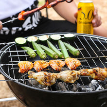 Load image into Gallery viewer, 20Pcs Stainless Steel BBQ Tools Set Spatula Fork Tongs Knife Brush Skewers Barbecue Grilling Utensil Accessories Outdoor Cooking Tool Set