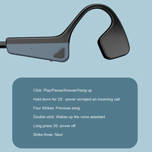 Load image into Gallery viewer, BS17 Bone Conduction Earphones Sports Running Wireless Not In-Ear Hanging Ear Type Cycling Bluetooth Earphones