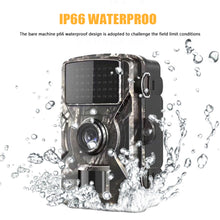Load image into Gallery viewer, 12MP 1080P Wildlife Hunting Camera Motion Activated Security Camera IP66 Waterproof Infrared Night Vision Hunting Trail Camera