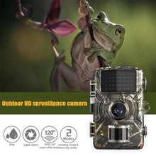 Load image into Gallery viewer, 12MP 1080P Wildlife Hunting Camera Motion Activated Security Camera IP66 Waterproof Infrared Night Vision Hunting Trail Camera