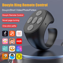 Load image into Gallery viewer, Wireless Bluetooth Mobile Selfie Lazy Artifac Tiktok Remote Control Ring Mobile Phone Bluetooth Controller t For Xiaomi Apple
