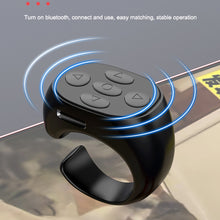Load image into Gallery viewer, Wireless Bluetooth Mobile Selfie Lazy Artifac Tiktok Remote Control Ring Mobile Phone Bluetooth Controller t For Xiaomi Apple