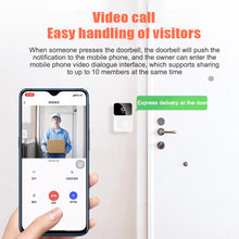 Load image into Gallery viewer, Wireless Door Bell 1080P Home Surveillance Visual Door Ring Camera Video Wifi Intercom Remote Control Night Vision Doorbell