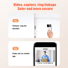 Load image into Gallery viewer, Wireless Door Bell 1080P Home Surveillance Visual Door Ring Camera Video Wifi Intercom Remote Control Night Vision Doorbell