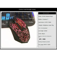 Load image into Gallery viewer, Colorful LED Computer Gaming Mouse Professional Ultra-precise Game For Dota 2 For LOL Gamer 2400 DPI USB Wired Mouse