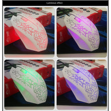 Load image into Gallery viewer, Colorful LED Computer Gaming Mouse Professional Ultra-precise Game For Dota 2 For LOL Gamer 2400 DPI USB Wired Mouse