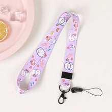 Load image into Gallery viewer, Universal Cartoon Lanyard Cute Waterproof Clear Smart Phone Lanyard