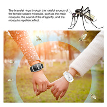 Load image into Gallery viewer, M2 Ultrasonic Electronic Mosquito Repellent Bracelet Smart Mosquito Killer Adult Children Outdoor Rechargeable Mosquito Repellent Watch
