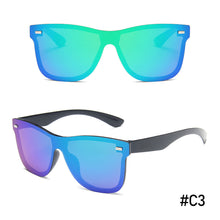 Load image into Gallery viewer, Square One-piece Lens Eyewear Polarized Sunglasses Men Women Fashion Square Male Sun Glasses For Cycling Travel Fishing