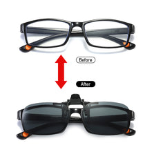 Load image into Gallery viewer, HD Driving Eyewear Night Vision Clip-on Flip-up PC Lens Sunglasses Cool Glasses Myopia Equipment
