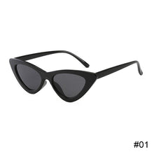 Load image into Gallery viewer, Retro Cat Eye Sunglasses Triangle Small Frame Sunglasses Simple Fashion Outdoor Sunglasses for Women