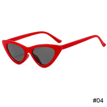 Load image into Gallery viewer, Retro Cat Eye Sunglasses Triangle Small Frame Sunglasses Simple Fashion Outdoor Sunglasses for Women