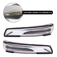 Load image into Gallery viewer, Car Rear View Rearview Side Mirror Glass Turn Signal Lamp Light For Hyundai Yuedong 11-15 Langdong 12-16
