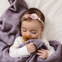 Load image into Gallery viewer, Baby Flower Headband Infant Girl Cute Hairband Kids Children Elastic Ribbon Hair Accessories Princess Floral Wedding Party Headwear