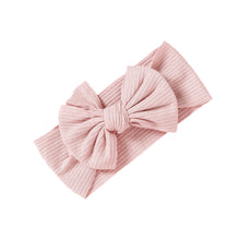 Load image into Gallery viewer, Baby Headband Knit Bowknot Elastic Hairband Kids Children Elastic Bow Ribbon Hair Accessories Princess Headwear