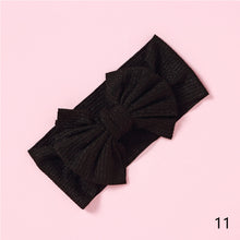 Load image into Gallery viewer, Baby Headband Knit Bowknot Elastic Hairband Kids Children Elastic Bow Ribbon Hair Accessories Princess Headwear