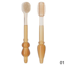 Load image into Gallery viewer, 2Pcs Infant Toothbrush Non-Slip Tongue Cleaner Soft Silicone Baby silicone toothbrush Baby Tongue Cleaning Brush Oral Care