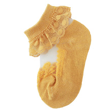 Load image into Gallery viewer, Summer Newborn Socks Breathable Cotton Socks Baby 0-36 Months Infant Lace Socks Dress Up for Girls Boys Gift