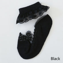 Load image into Gallery viewer, Summer Newborn Socks Breathable Cotton Socks Baby 0-36 Months Infant Lace Socks Dress Up for Girls Boys Gift