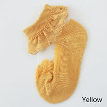 Load image into Gallery viewer, Summer Newborn Socks Breathable Cotton Socks Baby 0-36 Months Infant Lace Socks Dress Up for Girls Boys Gift